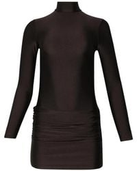Burc Akyol - Caryatid Jersey Mini-Jurk - Lyst