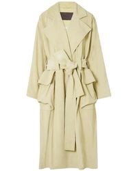 16Arlington - Cinzia Suede Trench Coat - Lyst