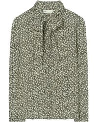 Tory Burch - Bluse Mit Blumen-Print - Lyst