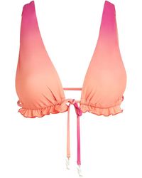 Karl Lagerfeld - Haut De Bikini À Effet Dégradé - Lyst