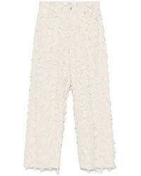 Séfr - Nikos Fringe-Detail Jeans - Lyst