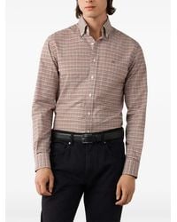 Hackett - Camicia A Quadretti - Lyst