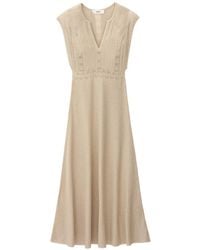 Ba&sh - Pasqualina Pointelle-Knit V-Neck Dress - Lyst