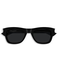 Saint Laurent - Rectangle-Frame Sunglasses - Lyst