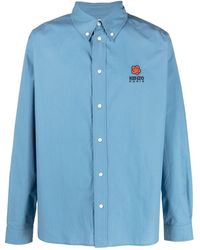 KENZO - Boke Flower Cotton Shirt - Lyst