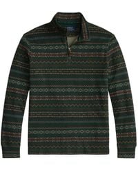 Polo Ralph Lauren - Fair Isle-Geïnspireerde Estate-Rib Trui - Lyst