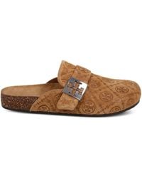 Tory Burch - T Monogram Mellow Jacquard Suede Mule - Lyst