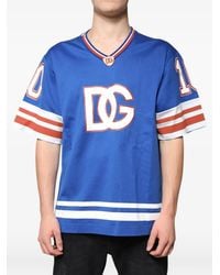 Dolce & Gabbana - Dg Jersey Tshirt Short Sleeves - Lyst