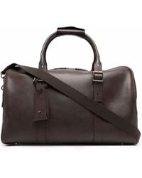 Aspinal of London - Harrison Weekender Leather Holdall - Lyst