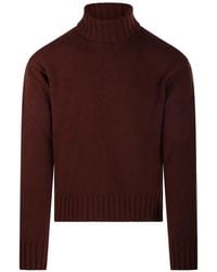 Costumein - Tage Roll-Neck Ribbed-Trim Sweater - Lyst