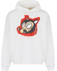 Marni - Graphic-Print Hoodie - Lyst