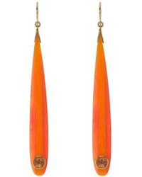 Mark Davis - Citrine Bakelite Ohrringe - Lyst