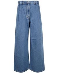 Givenchy - Pleated Jeans - Lyst