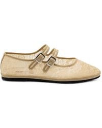Gondolina - Colombina Lace Mary Jane Ballet Flats - Lyst