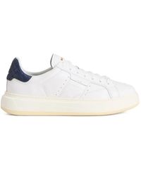 Woolrich - Arrow Lace-Up Sneakers - Lyst