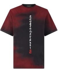 Roberto Cavalli - Dragon-Print Tie-Dye Effect T-Shirt - Lyst