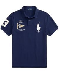 Polo Ralph Lauren - Logo-Patch Polo Shirt - Lyst