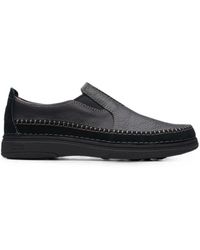 Clarks - Nature 5 Walk Leather Sneakers - Lyst