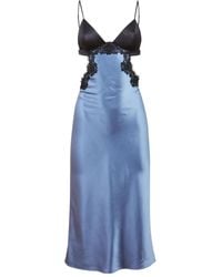 Fleur du Mal - レースインサート スリップドレス - Lyst