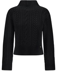 Herno - Cable-Knit Wool Sweater - Lyst