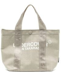 Undercover - Logo-Print Canvas Tote Bag - Lyst