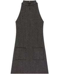 Courreges - Ärmelloses Kleid Mit Stehkragen - Lyst