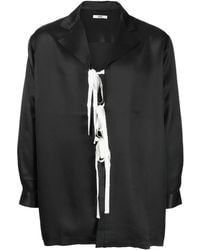 Bode - Silk Tie-Fastening Shirt - Lyst