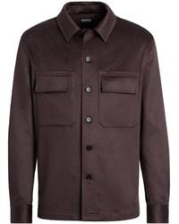 ZEGNA - Alba Oasi カシミア オーバーシャツ - Lyst