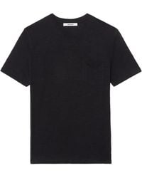 Zadig & Voltaire - Stockholm Skull-Print T-Shirt - Lyst