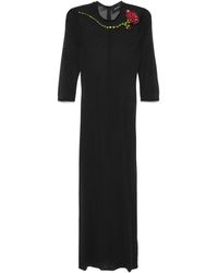 Simone Rocha - Jurk Met Mesh - Lyst
