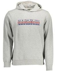 Napapijri - Geographic Logo-Print Hoodie - Lyst