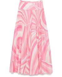 Emilio Pucci - Rok Met Iride-Print - Lyst
