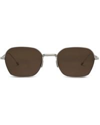 Thom Browne - Geometric-Frame Sunglasses - Lyst