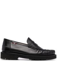 Bally - Noah Leather Loafers - Lyst