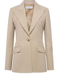 Gabriela Hearst - Single-Breasted Peaked-Lapels Blazer - Lyst