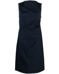 Co. - Gathered Sleeveless Midi Dress - Lyst