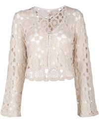 Palmacea - Cardigan Mandala En Crochet - Lyst