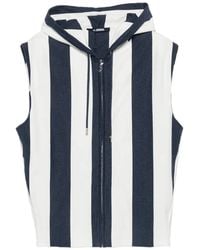 Jacquemus - The Marinière Hooded Gilet - Lyst