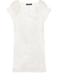 Fabiana Filippi - Semi-Sheer Silk Blouse - Lyst