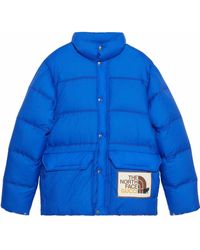 Piumino gilet The North Face xGucci in Materiale sintetico da Uomo | Lyst