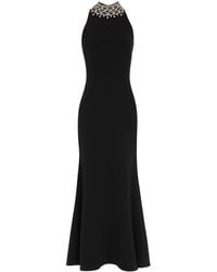 Jenny Packham - Robe Mi-Longue Pechora À Ornements En Cristal - Lyst