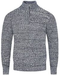 Orlebar Brown - Lennard Crochet-Knit Half-Zip Sweater - Lyst