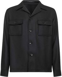 Tagliatore - Buttoned Chest-Pocket Shirt - Lyst