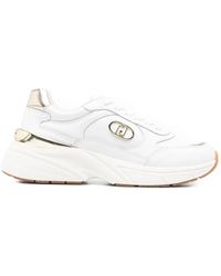 Liu Jo - Lj01 Logo-Plaque Sneakers - Lyst