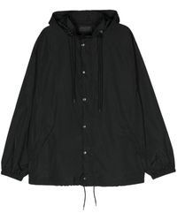 Balenciaga - Hooded Jacket - Lyst