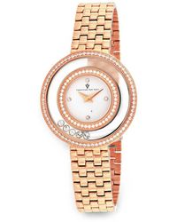 Christian Van Sant - Gracieuse Crystal-Embellished 34Mm Watch - Lyst