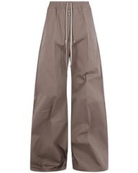 Rick Owens - Bela Drawstring Wide-Leg Trousers - Lyst