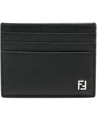 Fendi - Araya Leather Card Holder - Lyst