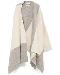Lauren Manoogian - Colour-Block Knitted Cape - Lyst