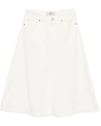 PT Torino - Lory A-Line Midi Skirt - Lyst
